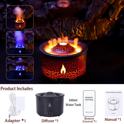 Volcano Flame Diffuser